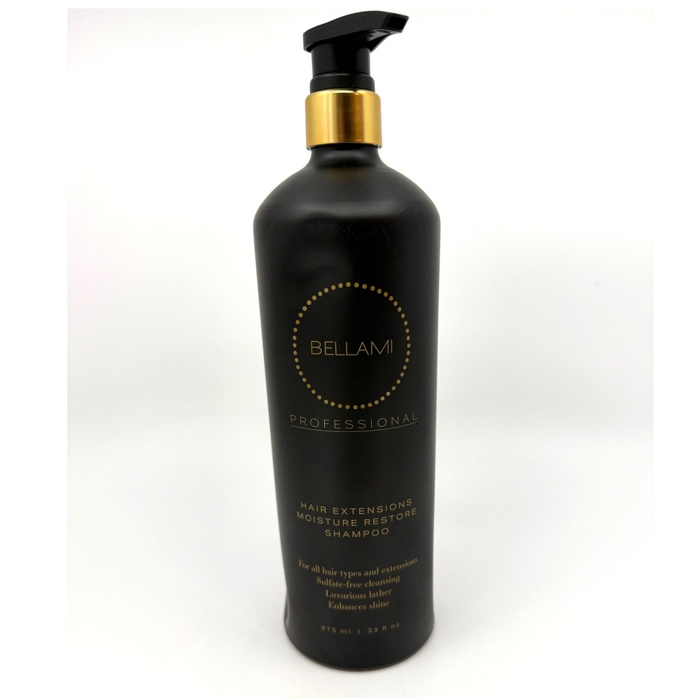 Bellami Professional Hair Extensions Moisture Restore Shampoo DENTED 975ml